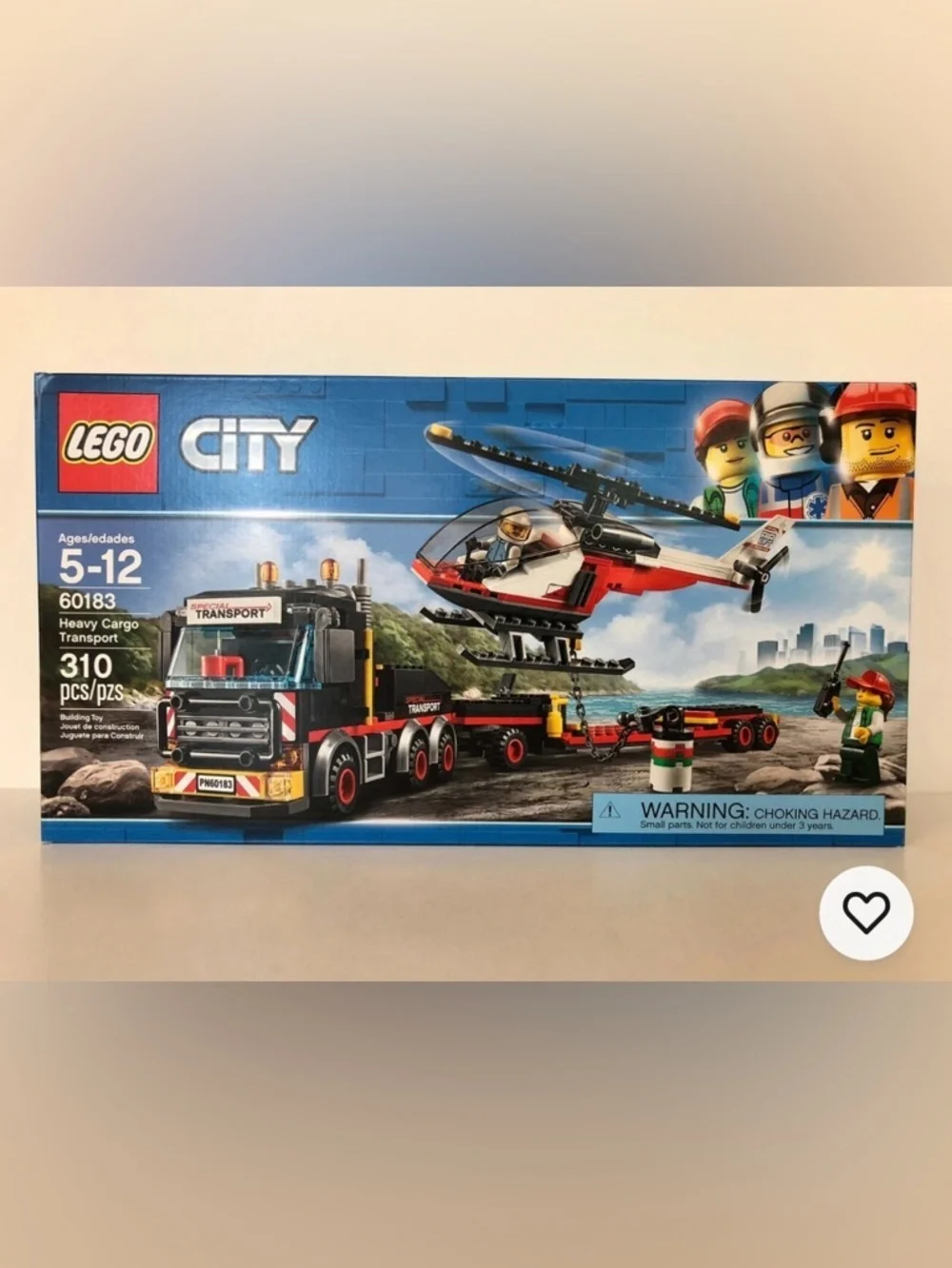 Lego City 60183 - Heavy Cargo Transport (brand new in factory sealed box)